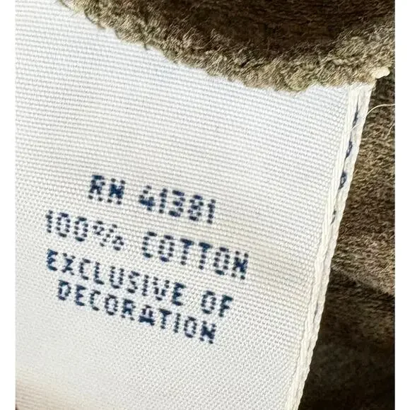 Polo Ralph Lauren Men’s L Polo Shirt Long Sleeves Olive Green Pima Soft Touch - Picture 5 of 7